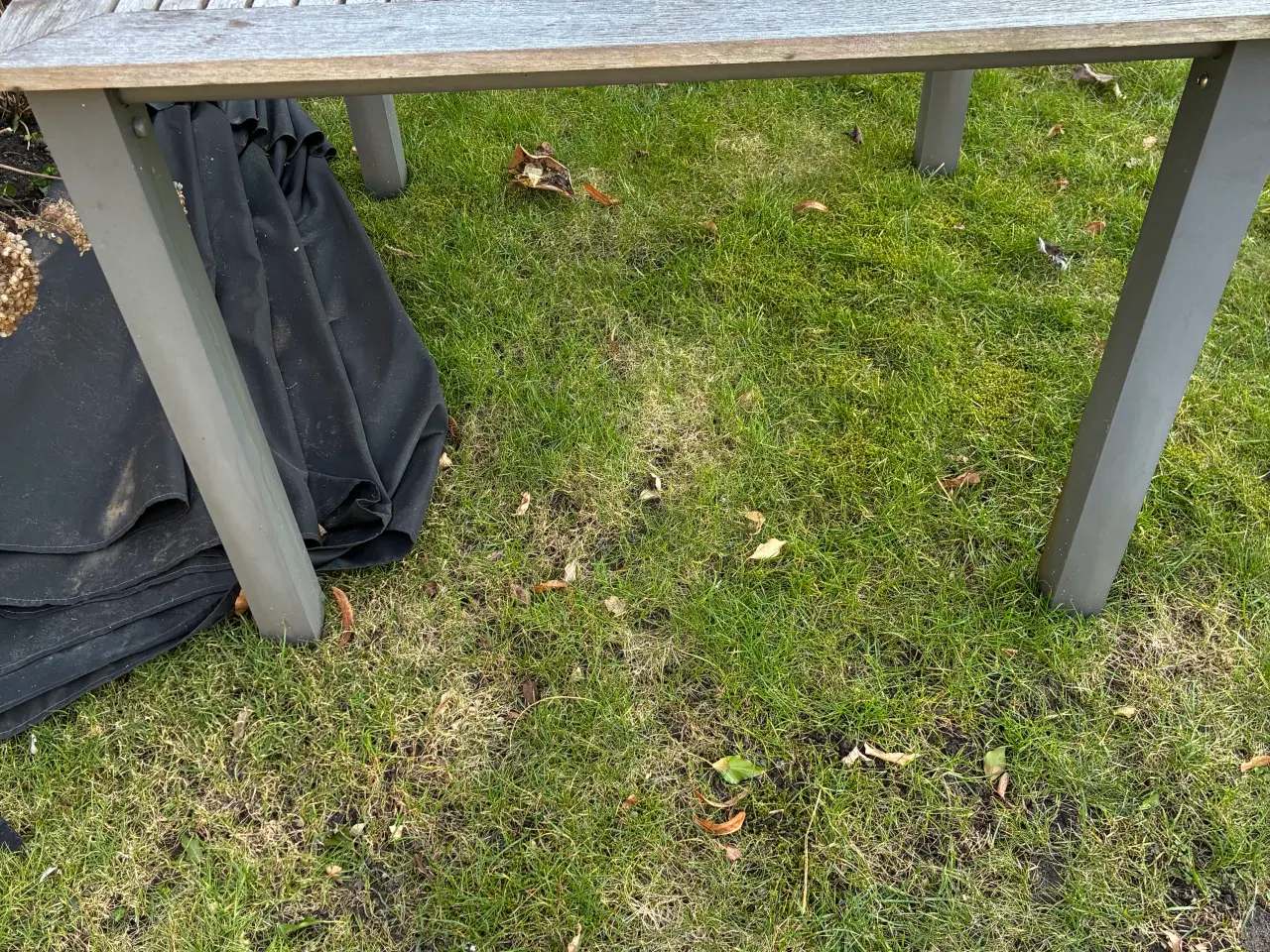 Billede 3 - Teaktræ havebord - 100x100 cm