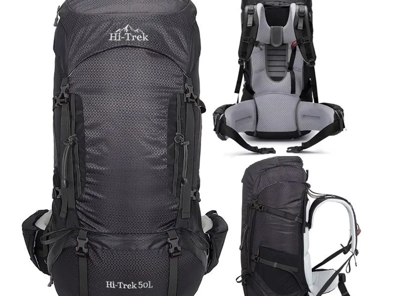 Billede 1 - Hi-Trek 50L Vandrerygsæk - Backpacker Rygsæk