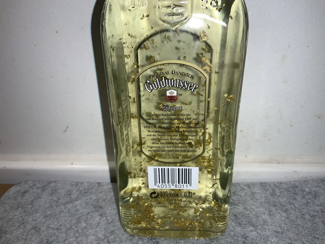 Billede 2 - Danzig Goldwasser Likør 40%, 0,5 L.