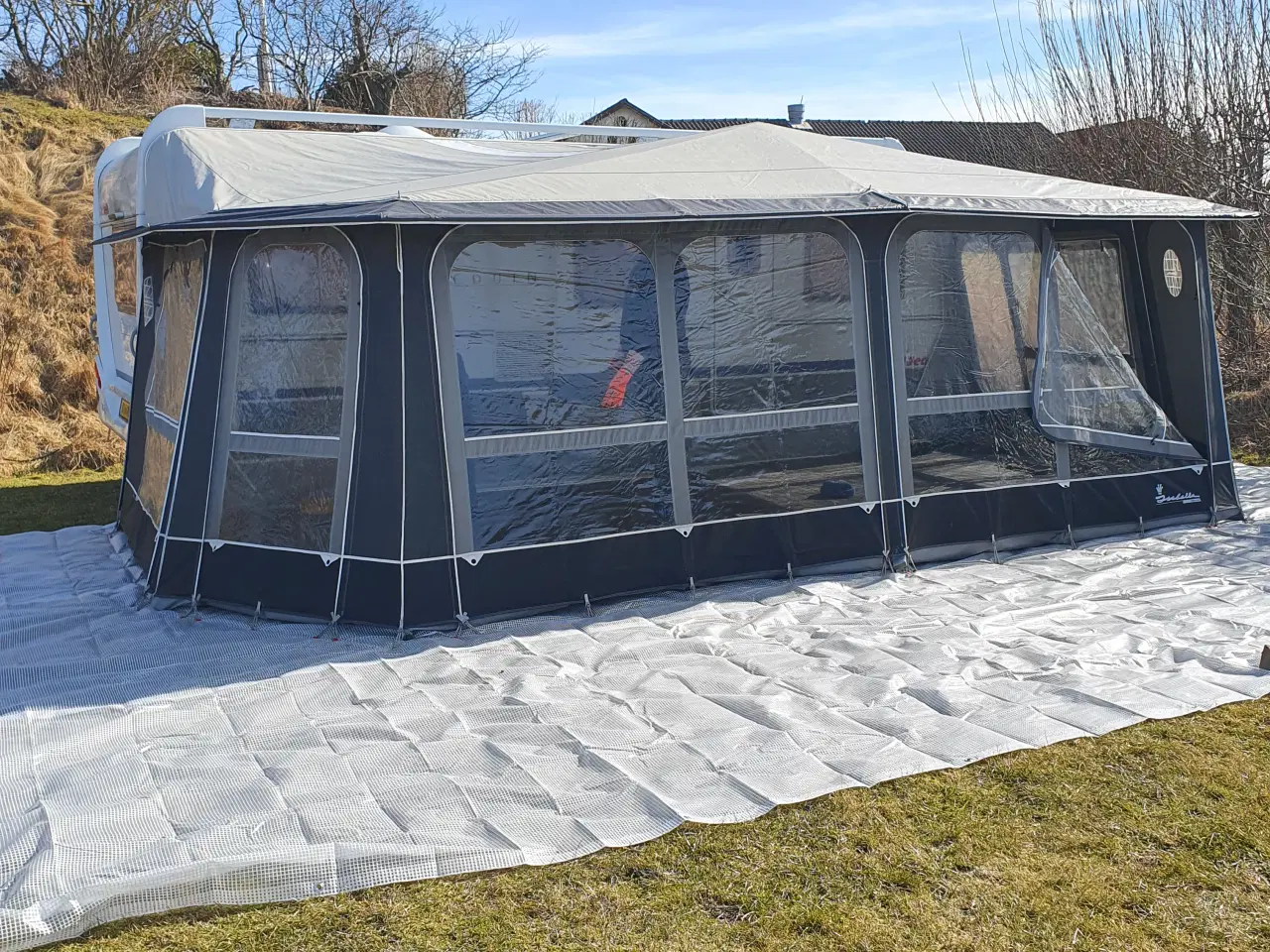 Billede 2 - Campingvogns telt, opbevaringstelt, gulv og gulvtæ