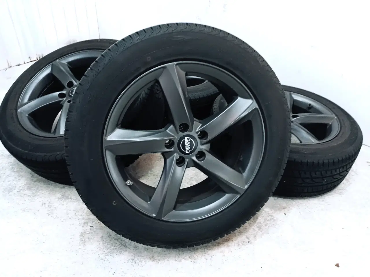 Billede 6 - 5x112 18" ET35 nav 66,6ø MegaWheels vintersæt