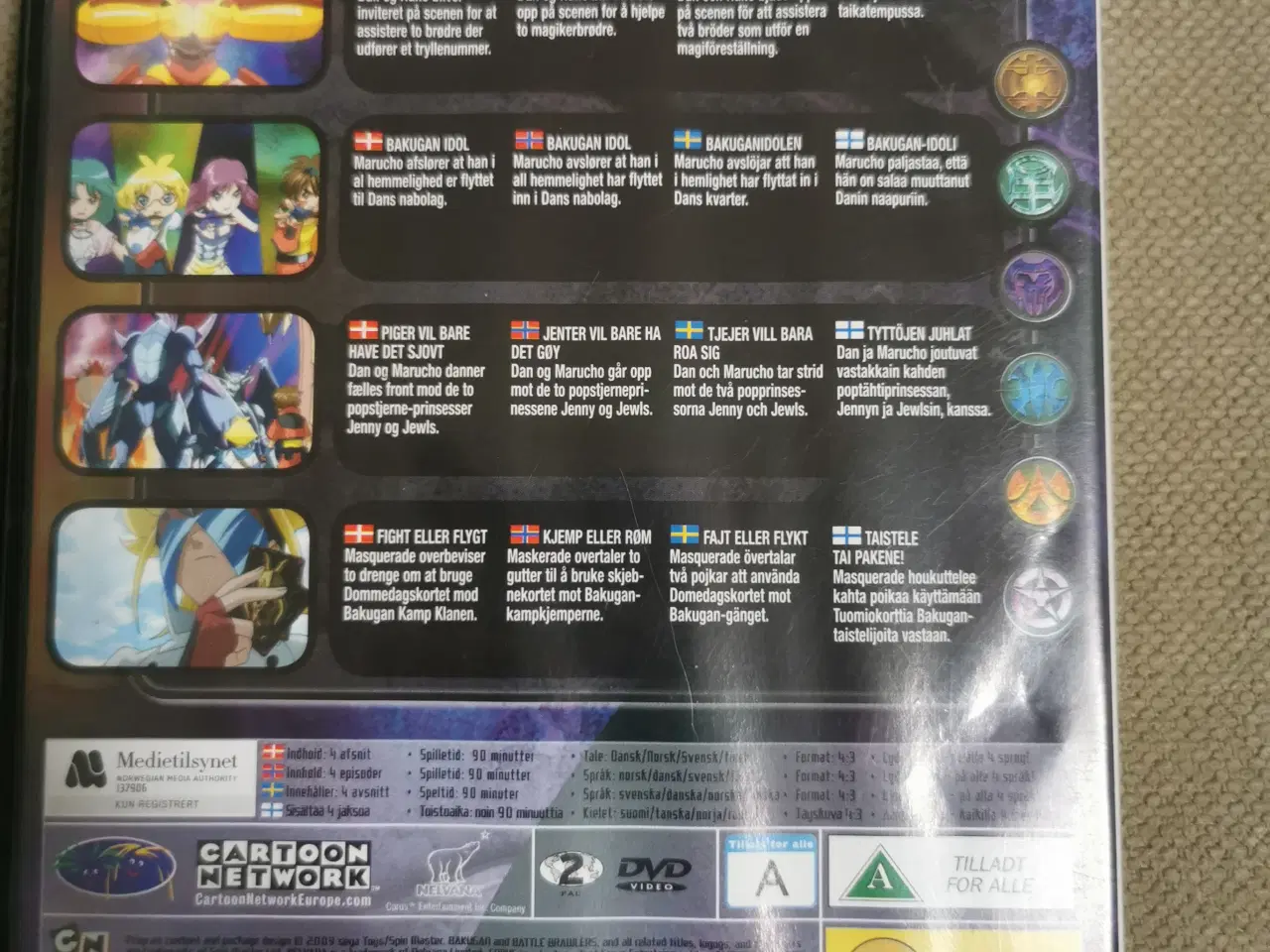 Billede 2 - Bakugan DVD 2