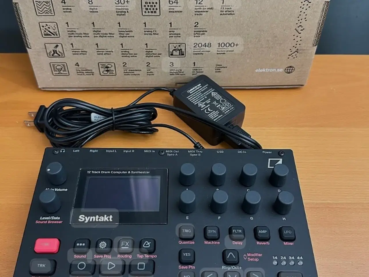 Billede 1 - Elektron Syntakt -  virker perfekt 