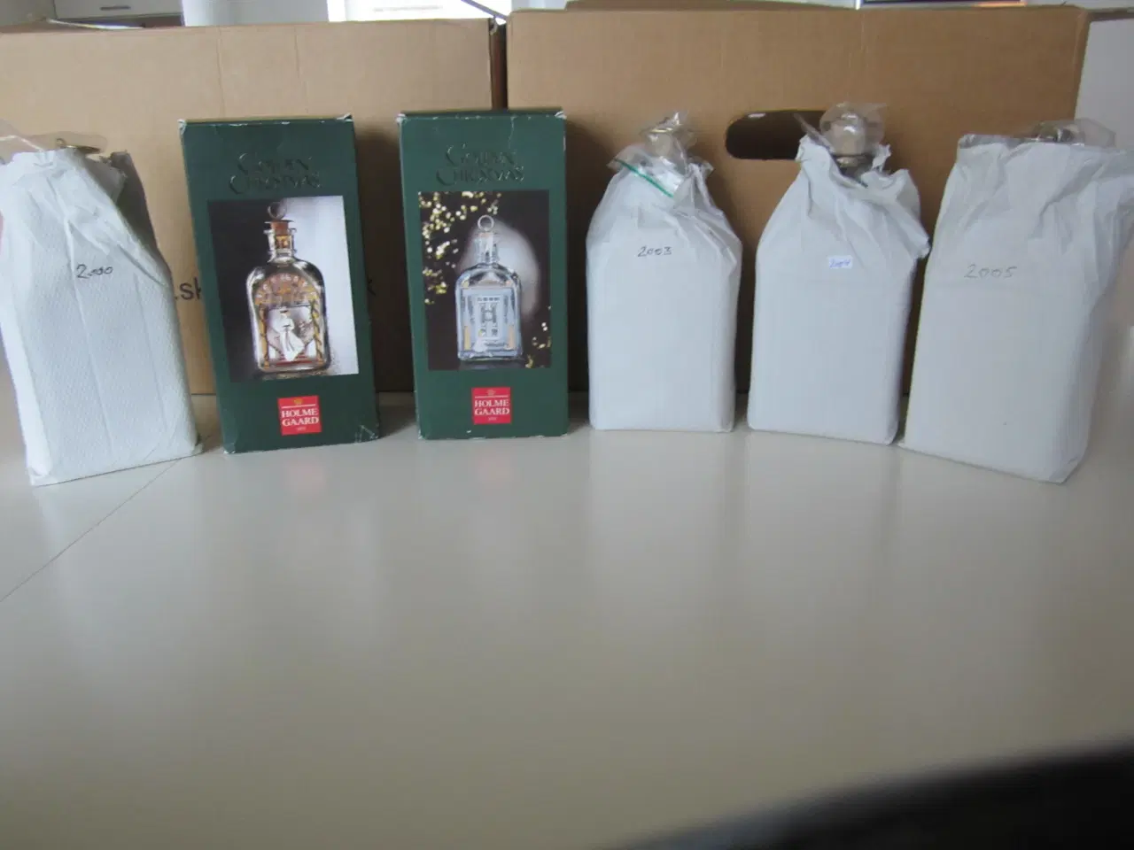 Billede 3 - Holmegaard juleflaske samling sælges.
