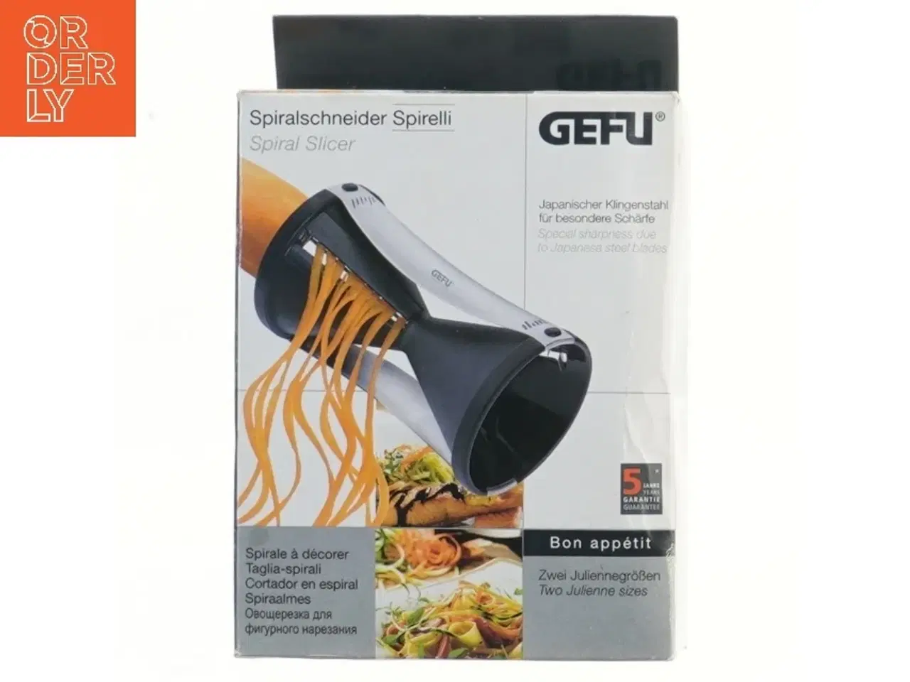 Billede 1 - Gefu spiralskærer Spirelli fra Gefu (str. 13,5 cm)