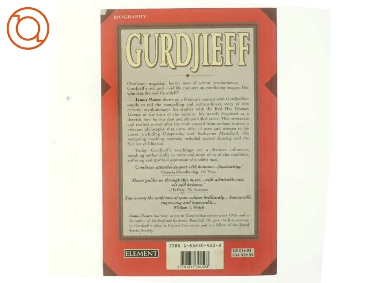 Billede 3 - Gurdjieff af James Moore (Bog)