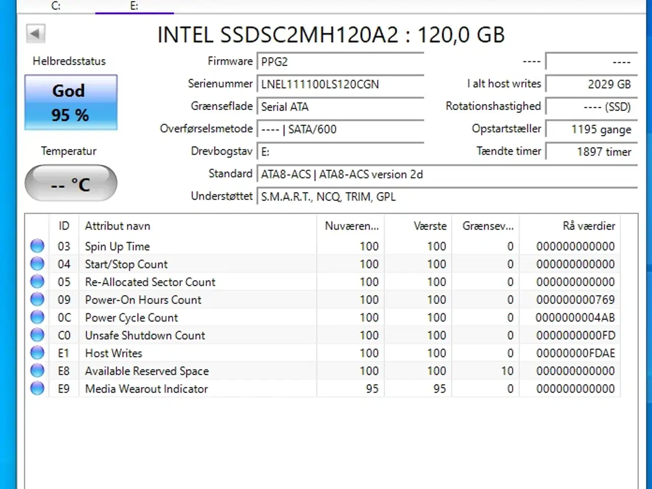 Billede 2 - Intel 510 Series 120 GB