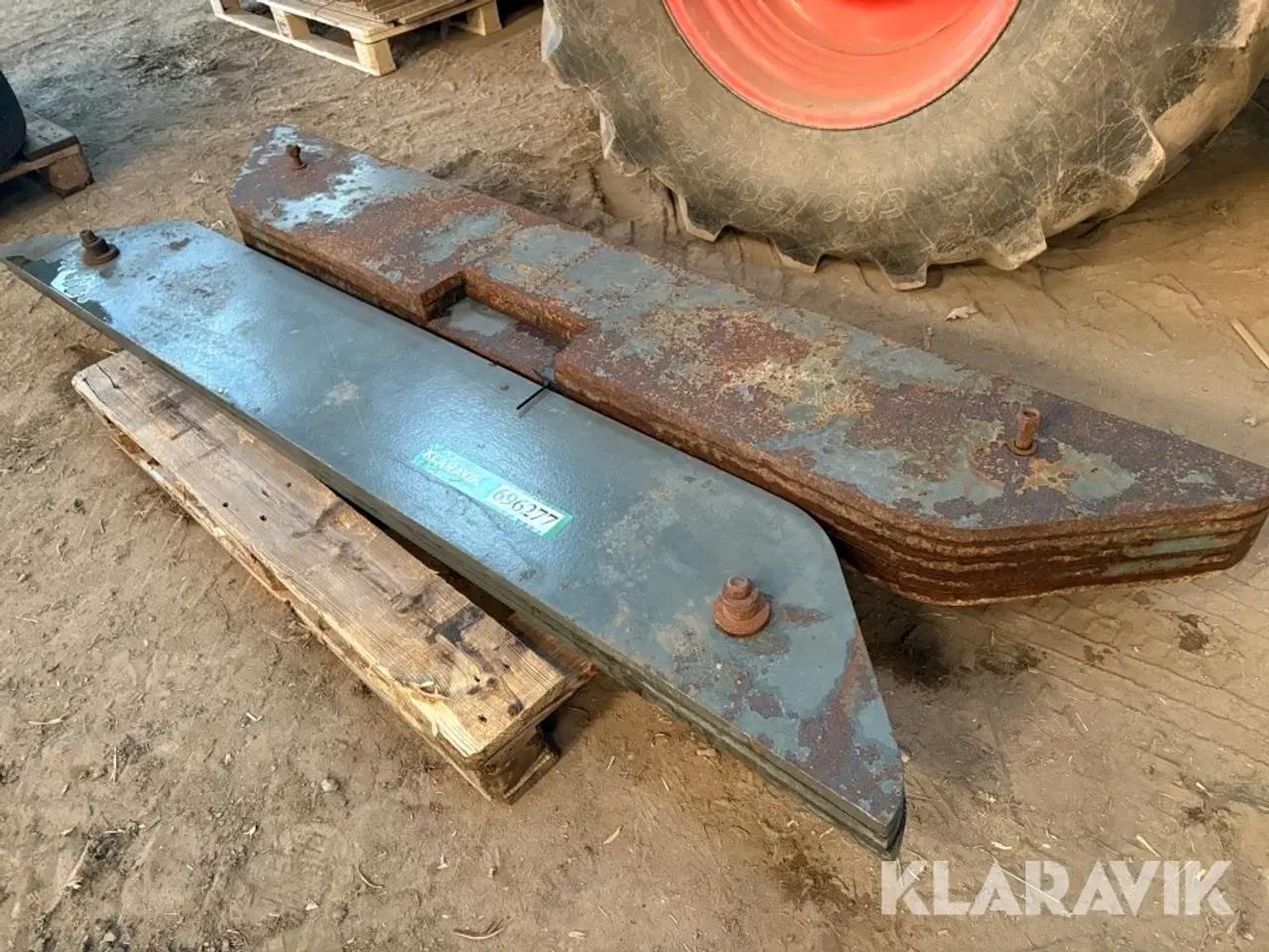 Billede 6 - Vægt klodser - passer til Jaguar snitter i 800 og 900 serie