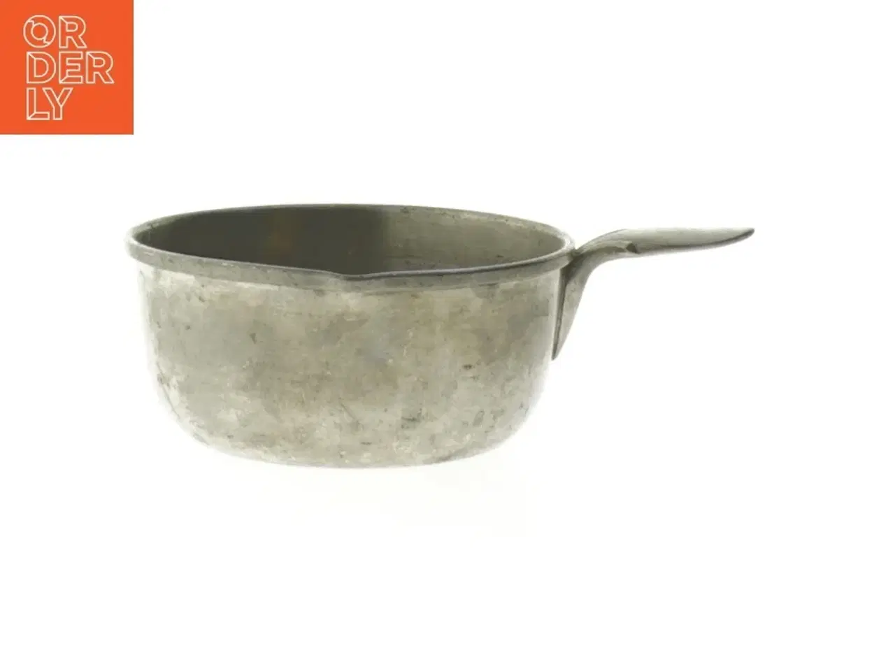 Billede 1 - Lille tin skål med tud fra Just (str. Ø 9 cm)