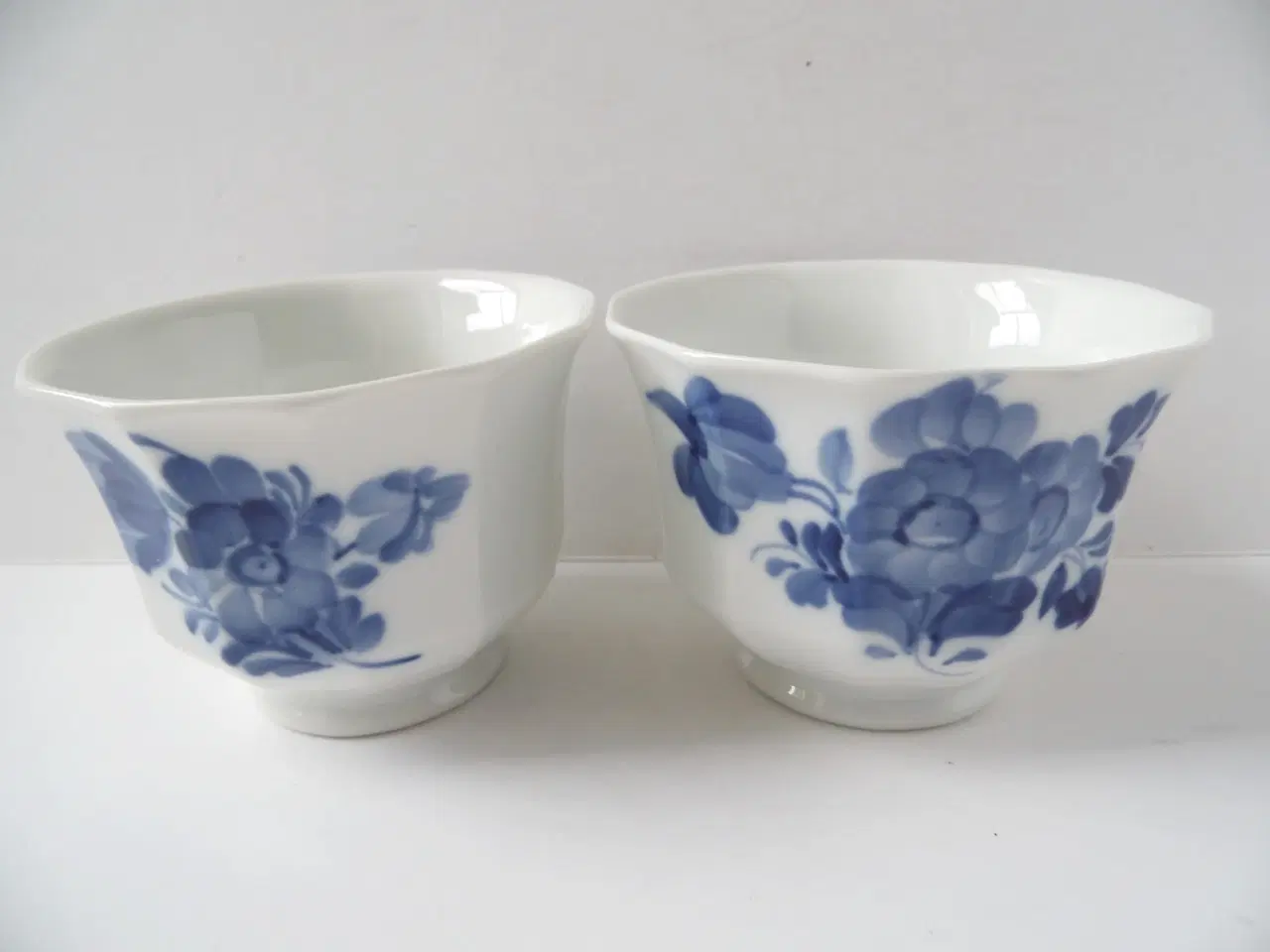 Billede 1 - Royal Copenhagen Blå Blomst kantet skjulere