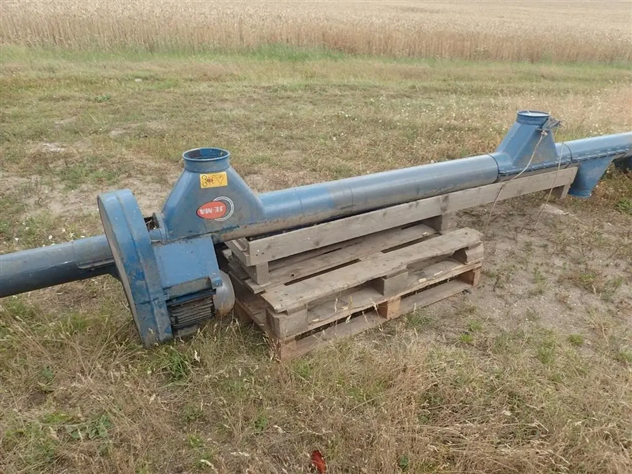 Billede 3 - Je-Ma 152mm rørsnegl, vandrat transport 8m