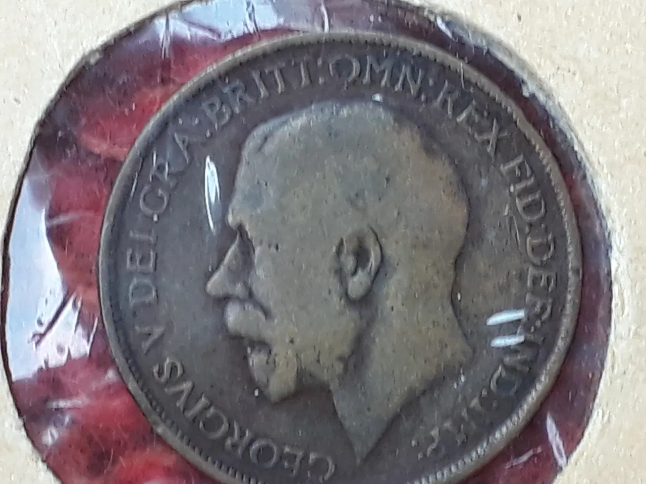 Billede 2 - Kong George V One Penny 