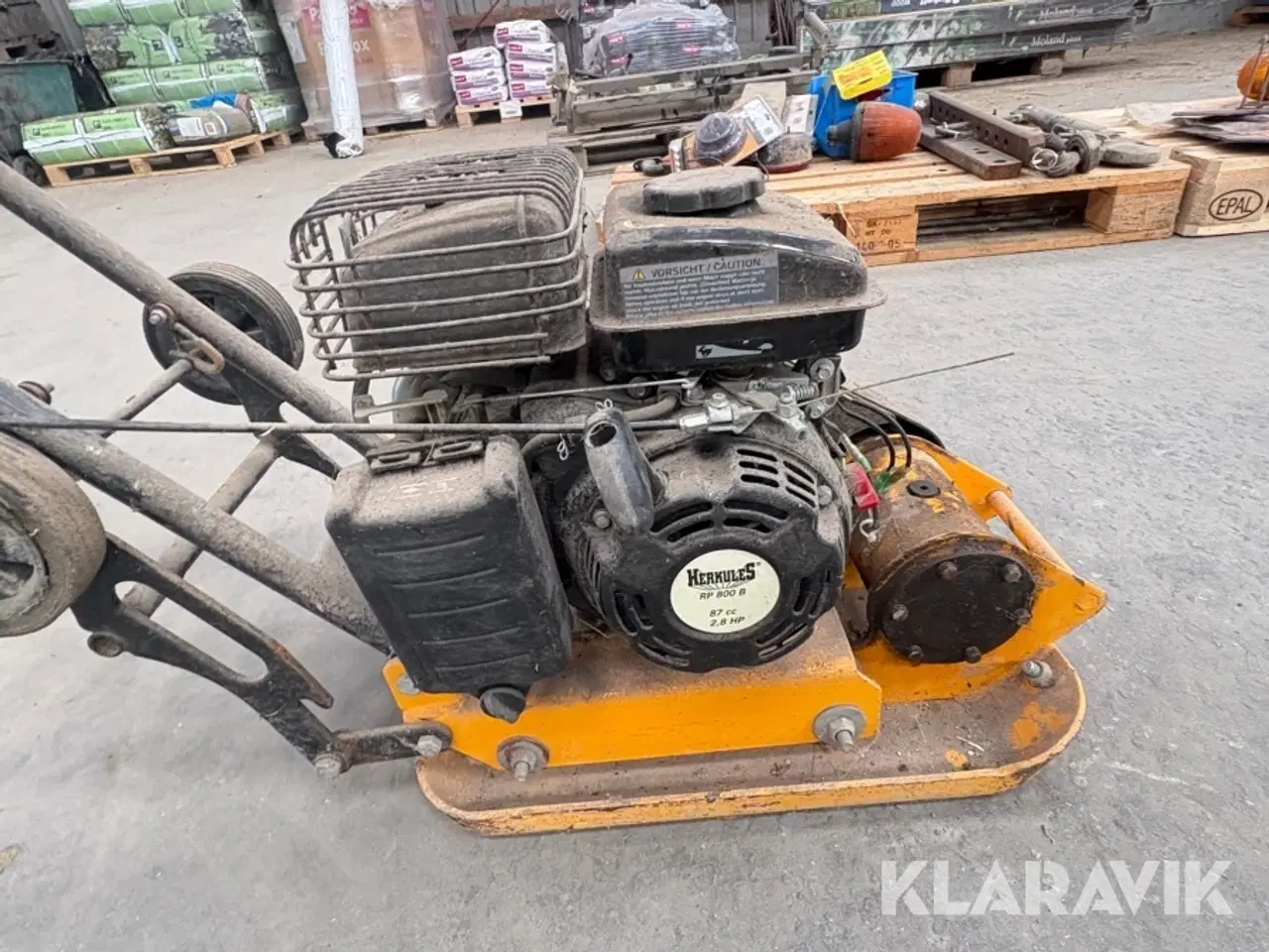 Billede 7 - Pladevibrator Herkules RP 800 B