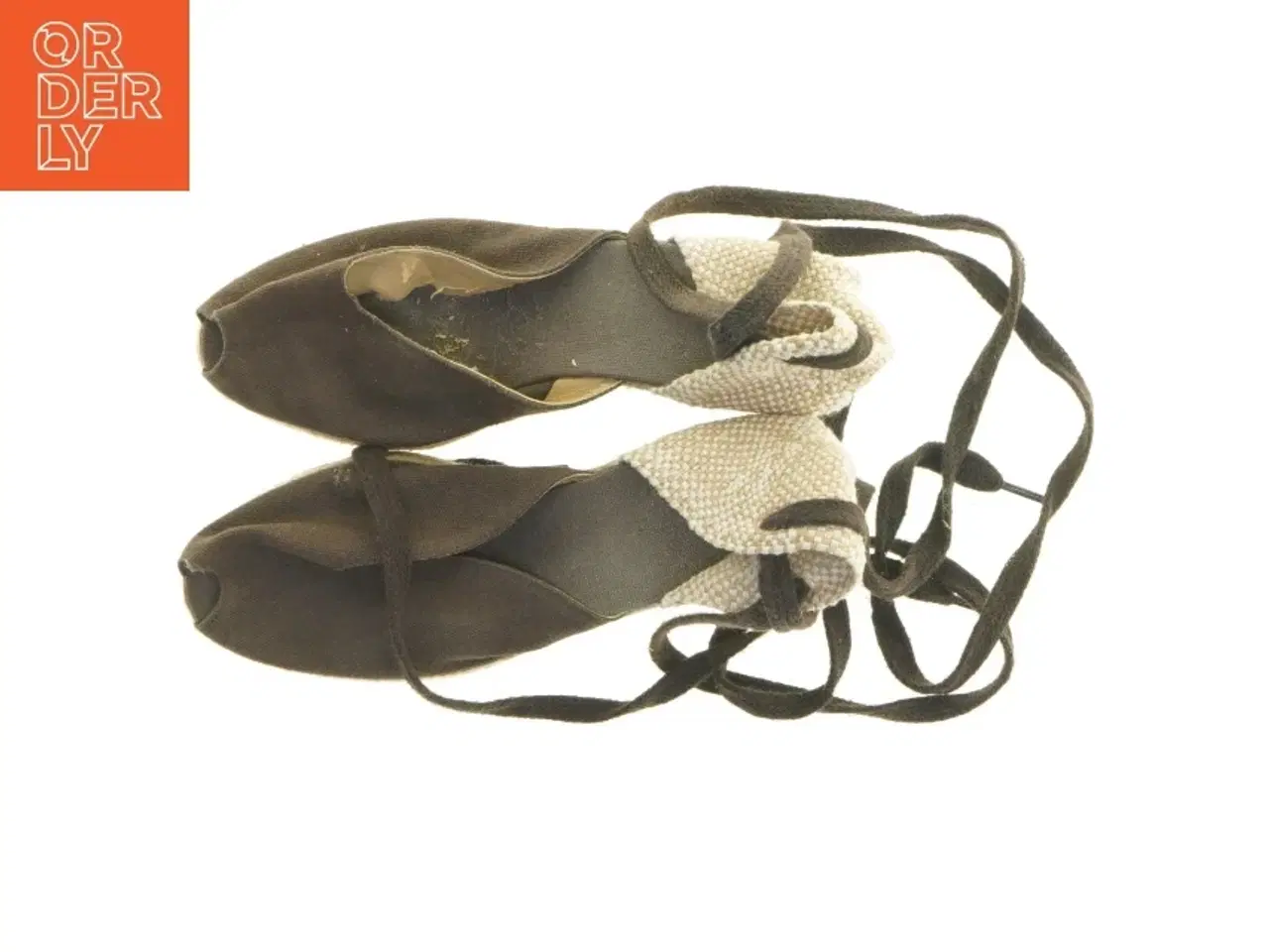 Billede 4 - Espadrilles med bindebånd (str. 37)