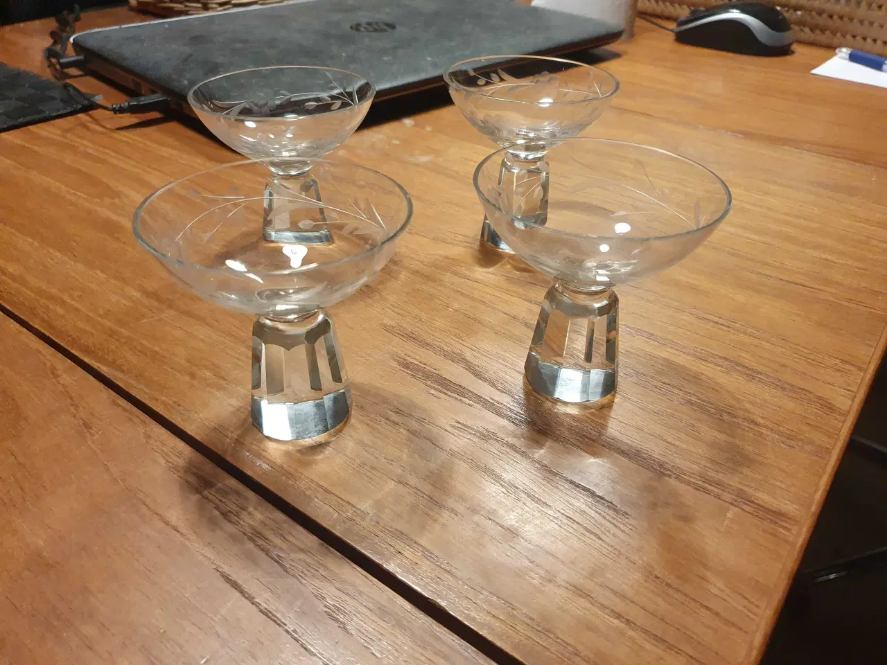 Billede 2 - 4 ens fine glas 