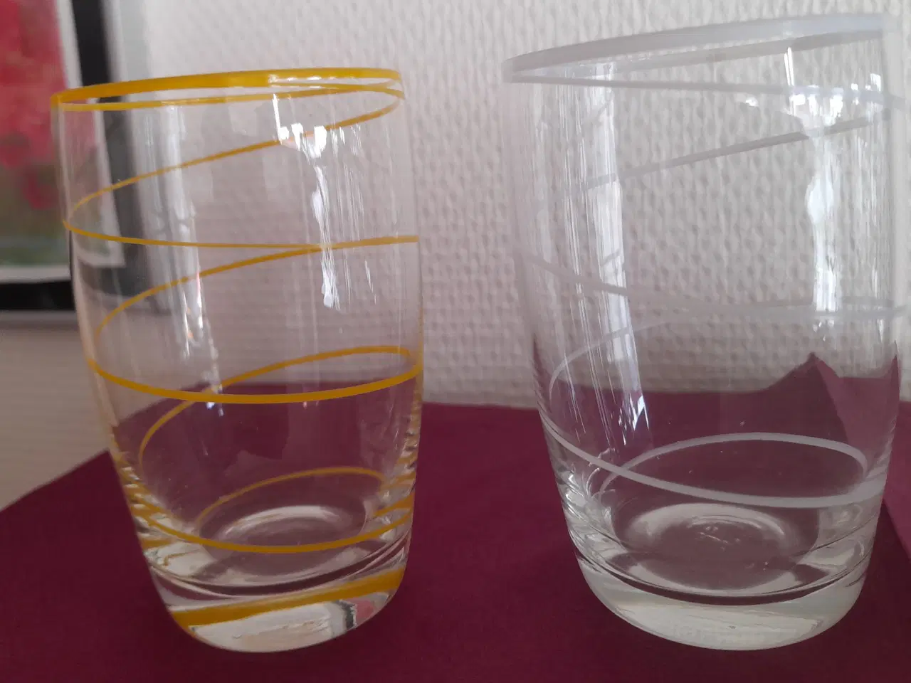 Billede 2 - Spiralglas Holmegård, 2 stk