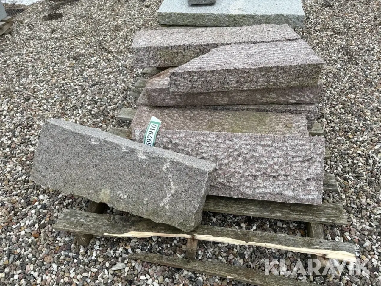 Billede 5 - Kantsten granit 9 styk.