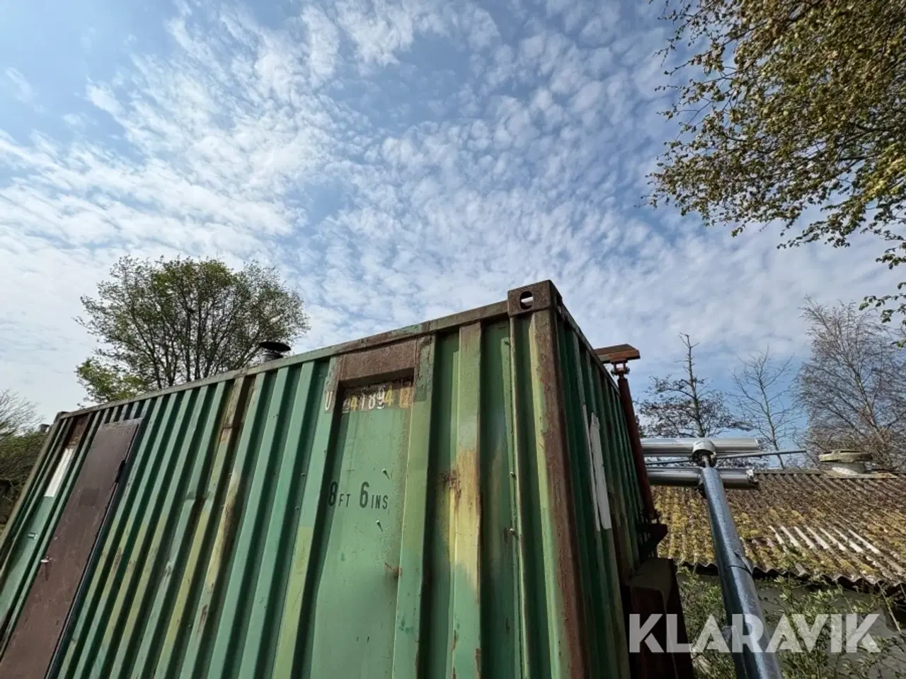 Billede 5 - Container med flisfyr 20 fods