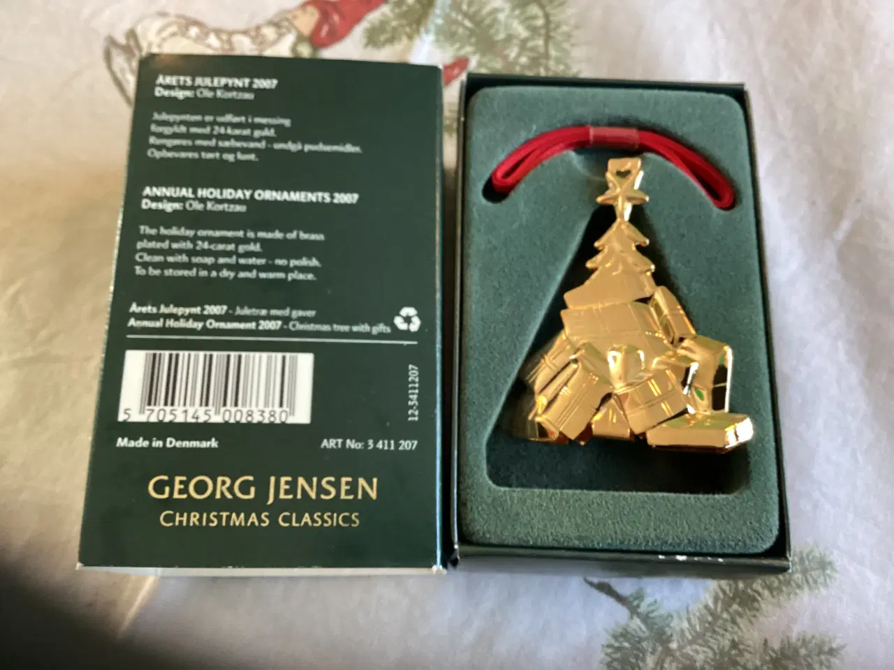 Billede 3 - Juletræ med gaver aldrig brugt Georg Jensen