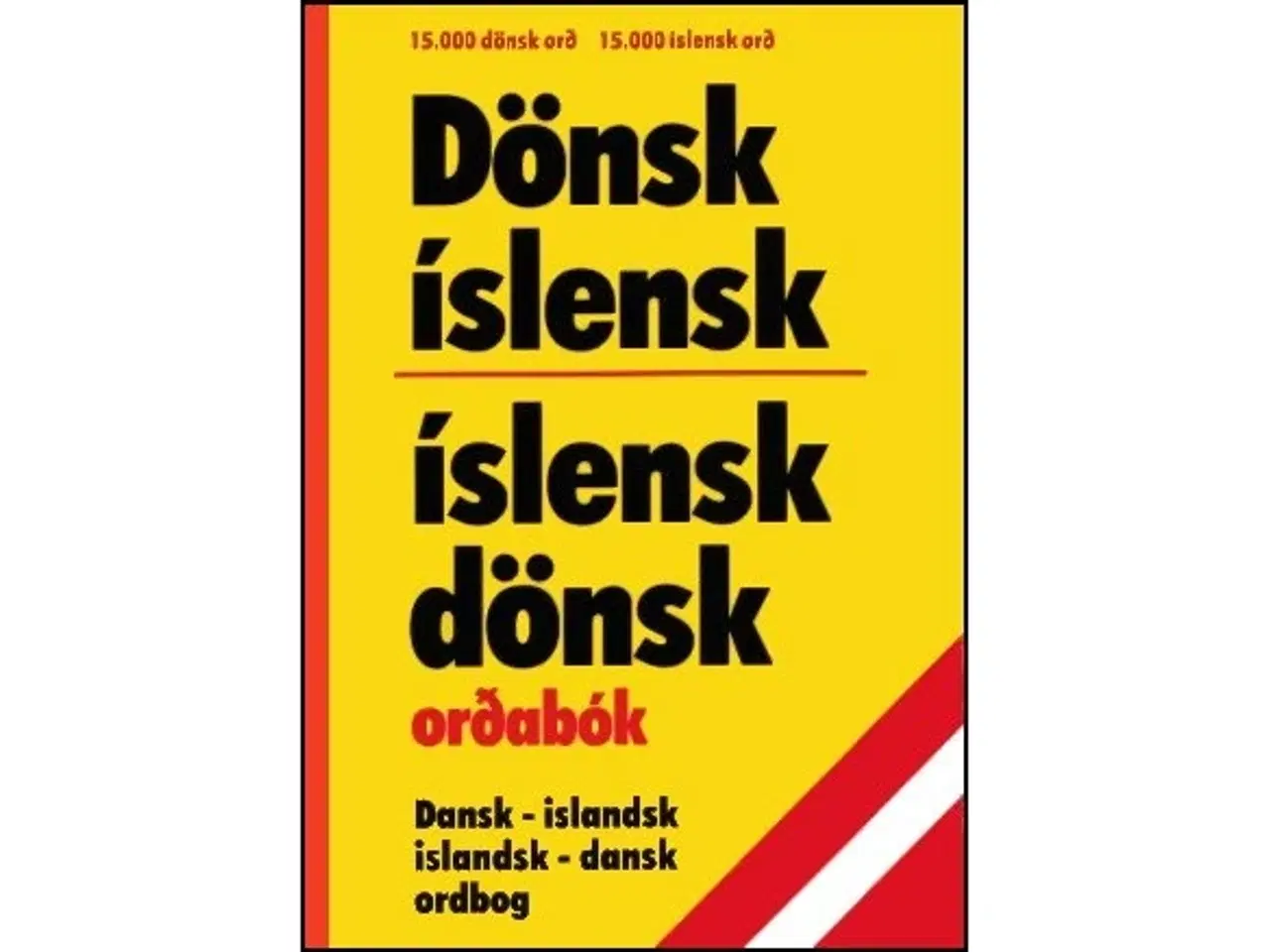 Billede 1 - Islandsk-Dansk / Dansk-Islandsk Ordbog