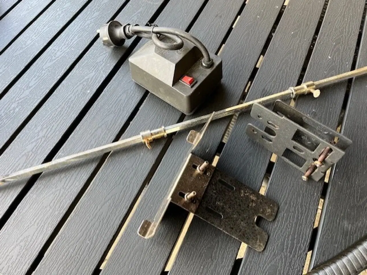 Billede 1 -  Char-Broil grillrotisseri. grill udstyr, virker f