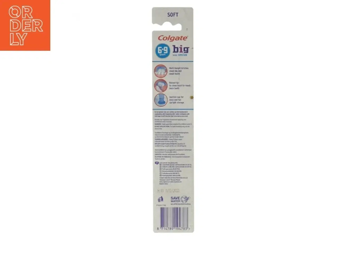 Billede 2 - Colgate børnetandbørste fra Colgate (str. 6-9 år)