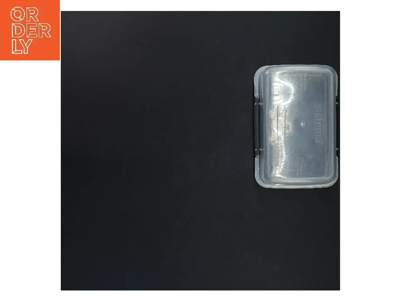 Billede 3 - Plastboks med låg fra Sistema (str. 17x11x8 cm)
