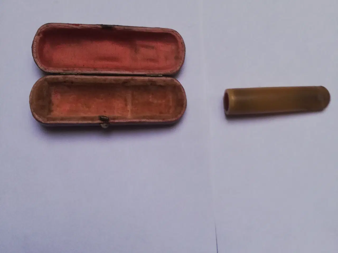 Billede 1 - Antik cigarrør længte = 6,5 cm 