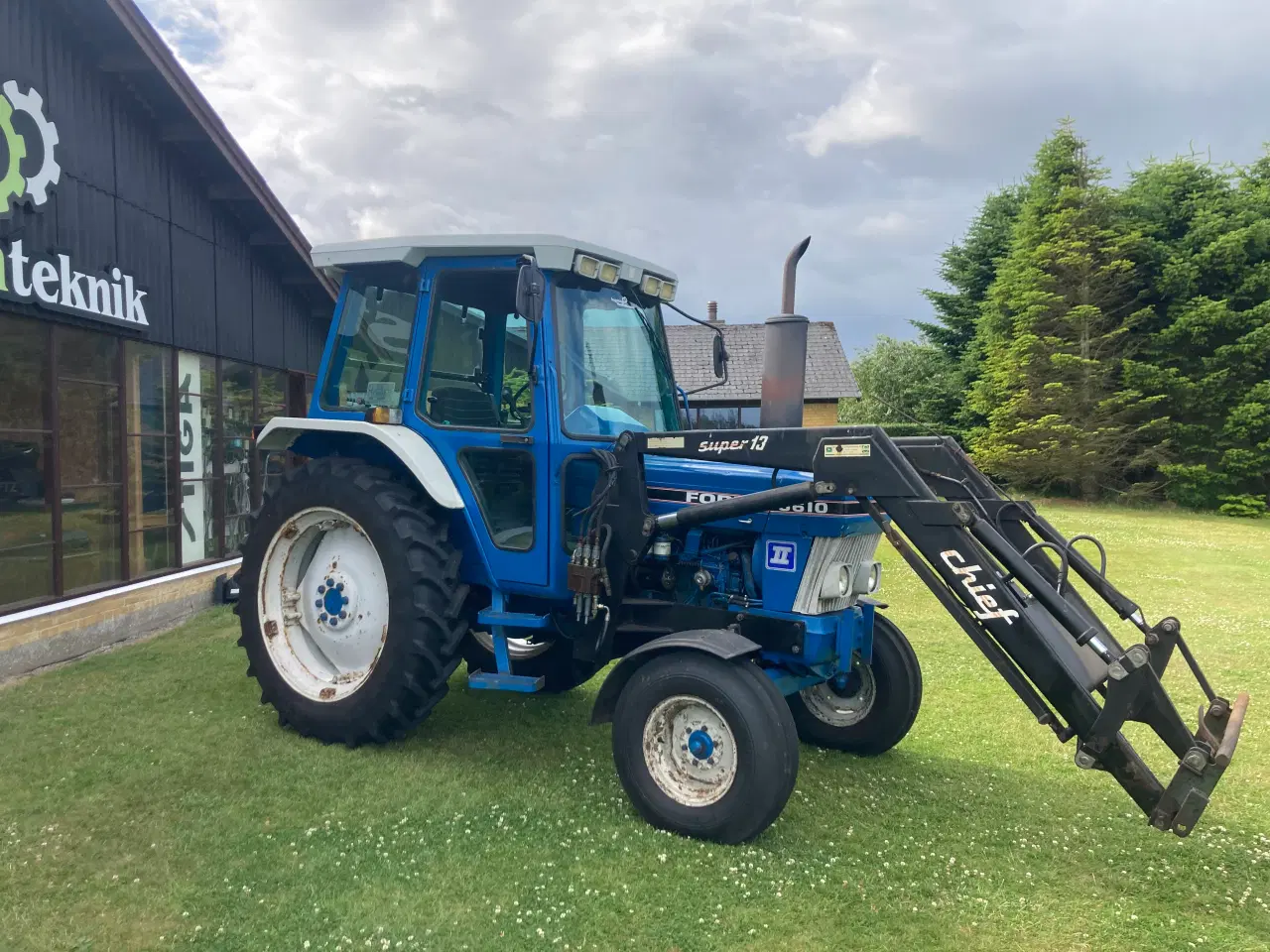 Billede 3 - Ford 5610 2wd med frontlæsser 