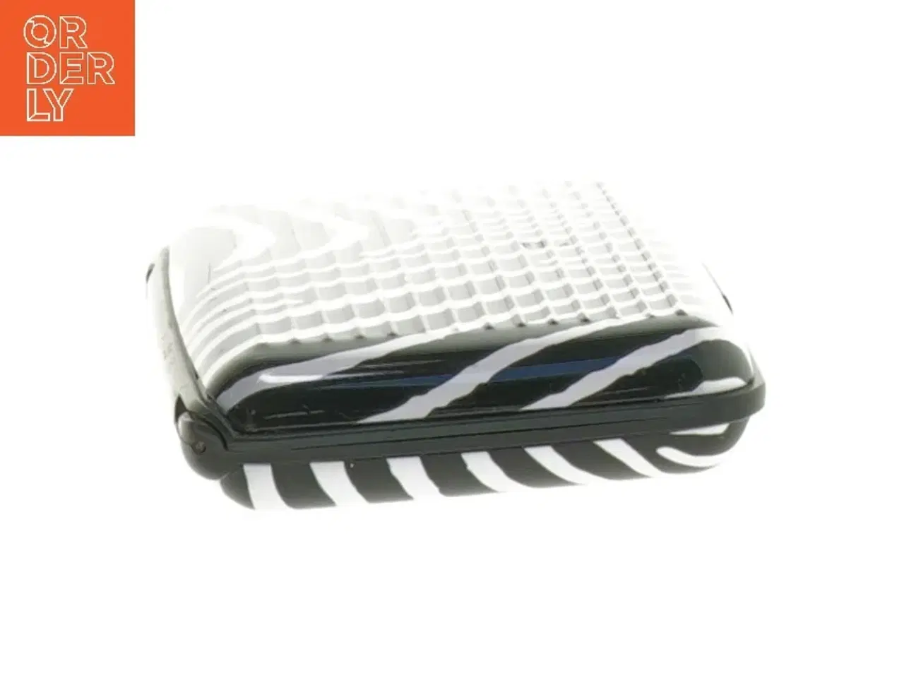 Billede 5 - Zebra-mønstret etui (str. 11 x. 7,5 cm)