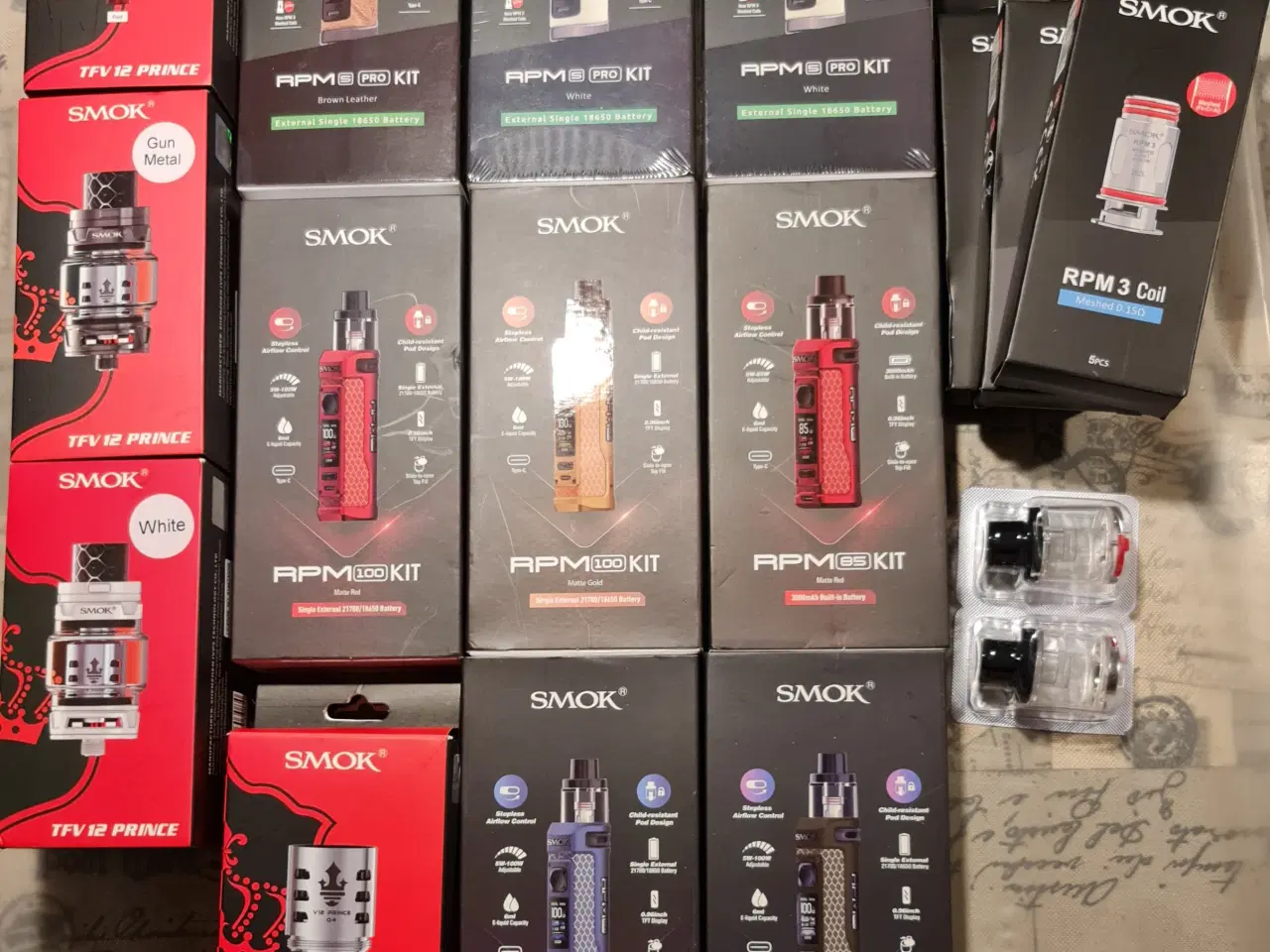 Billede 4 - SMOK damperudstyr, eCigs og batterier.