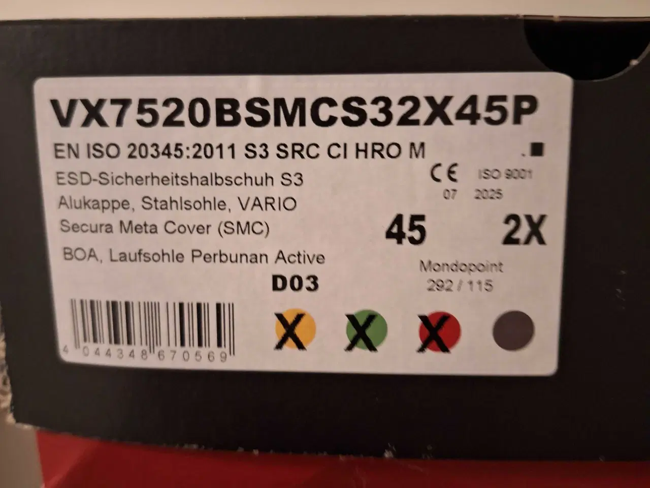 Billede 2 - Steitz str 45 inkl indlægssåler