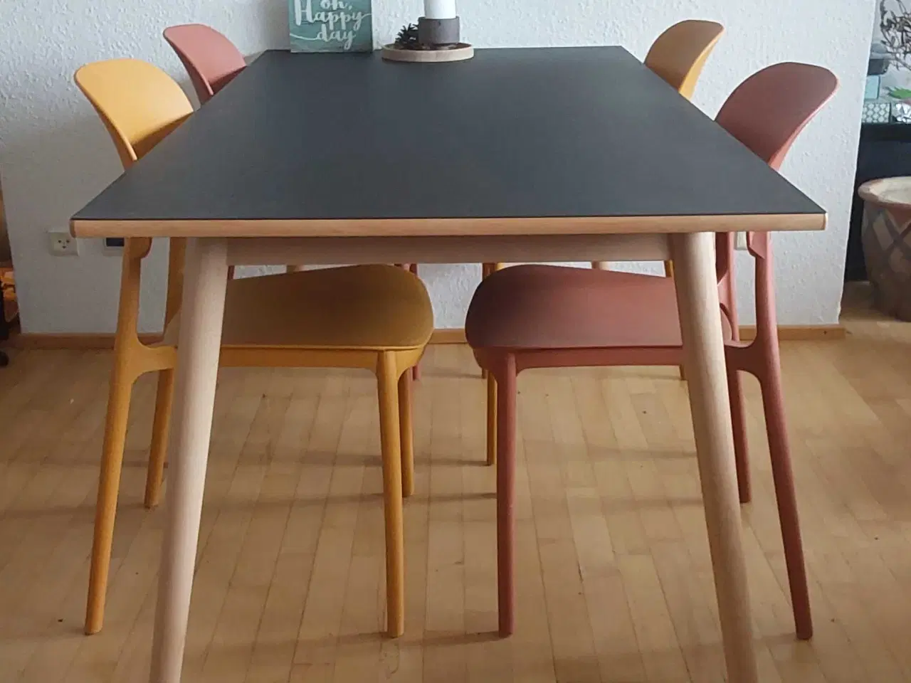 Billede 4 - Poul Volther for FDB. Spisebord model C3 5B, black