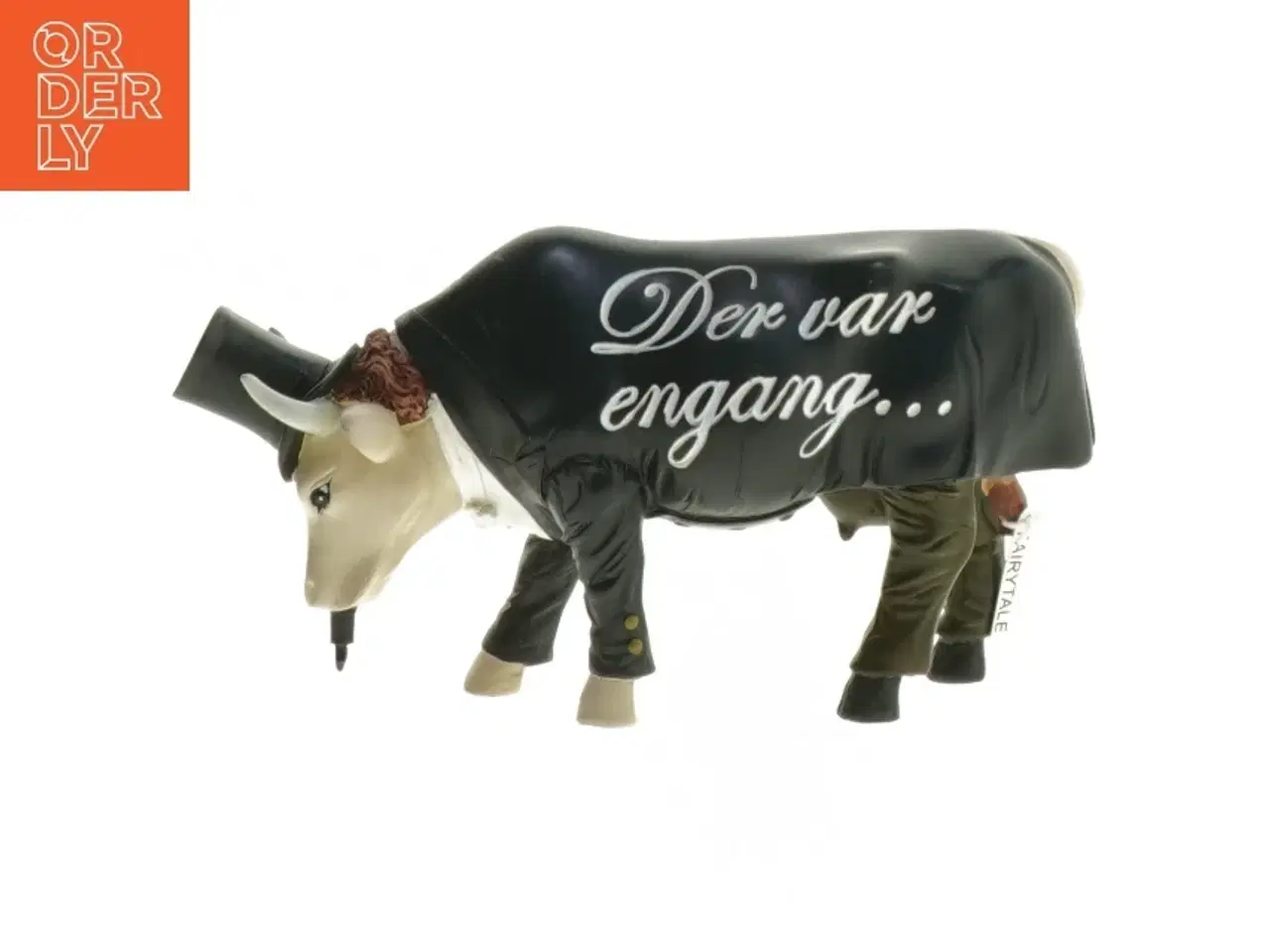 Billede 2 - Dekorationsfigur af ko (str. 9x17x5 cm)