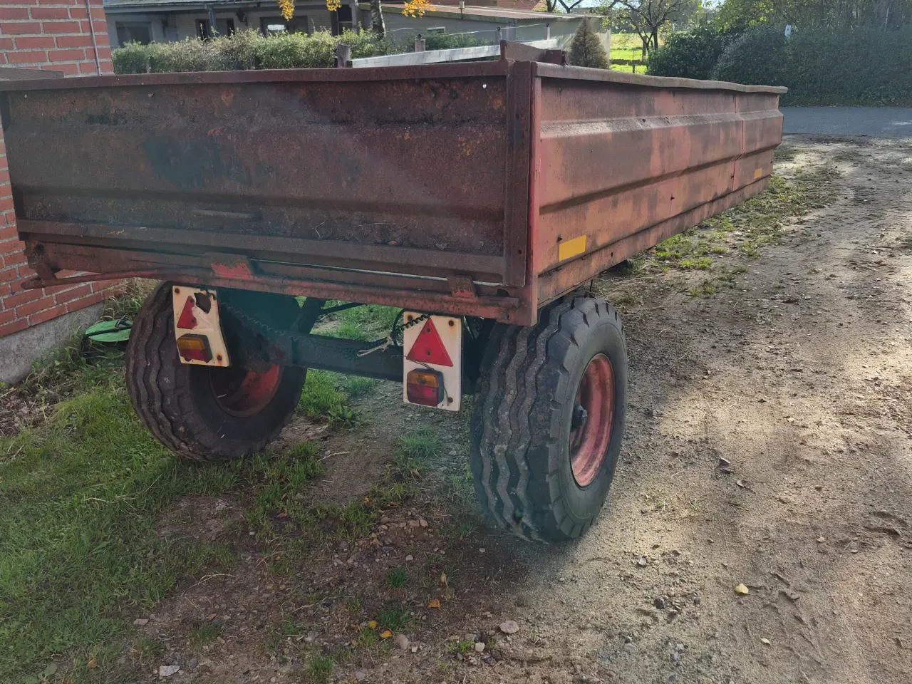 Billede 3 - Tipvogn i jern