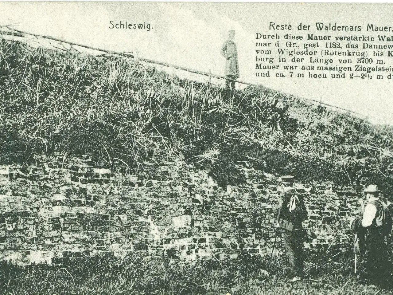 Billede 1 - Valdemarsmuren i Slesvig