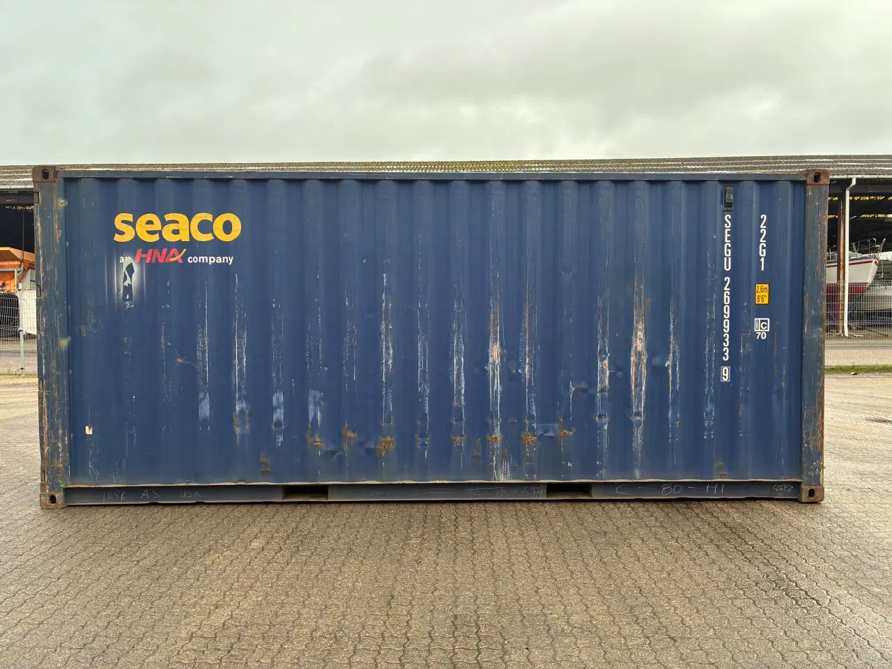 Billede 3 - Brugt 20 fods Isoleret Container- ID: SEGU 269933-