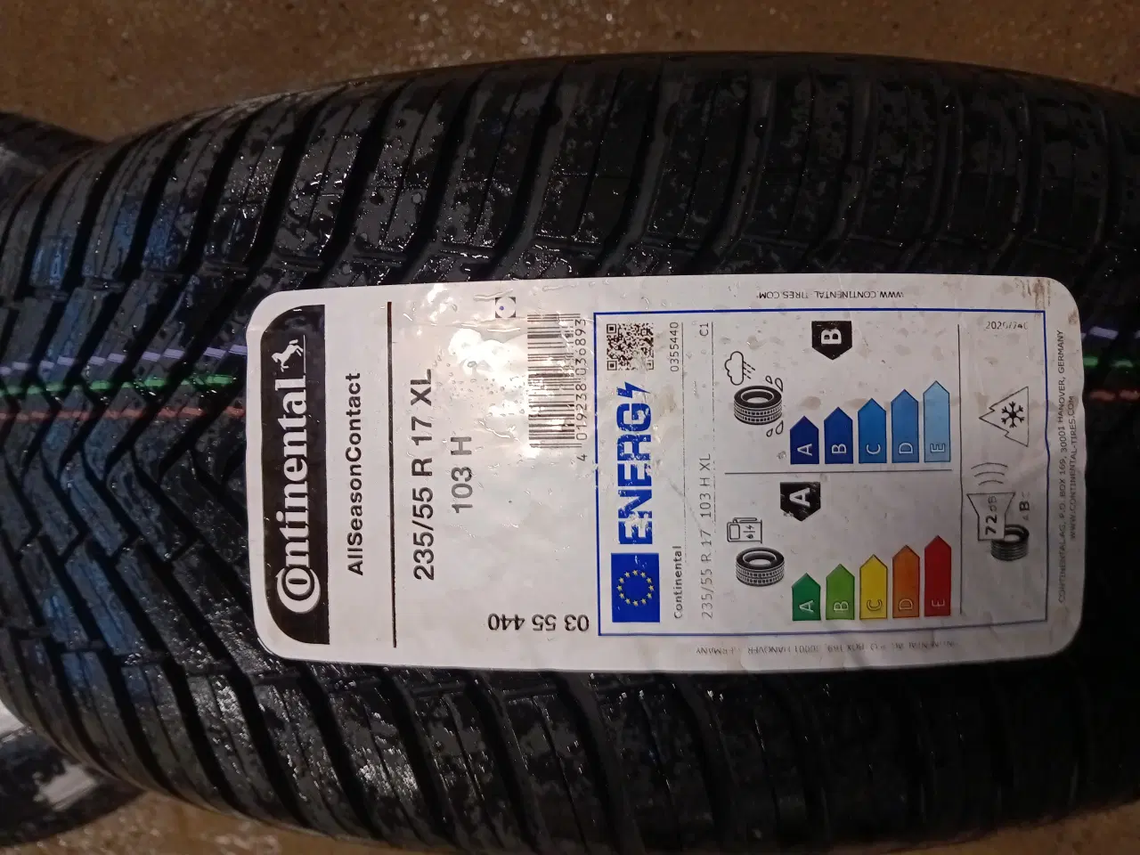 Billede 1 - Alufælge til VW T5/T6 med nye helårsdæk 