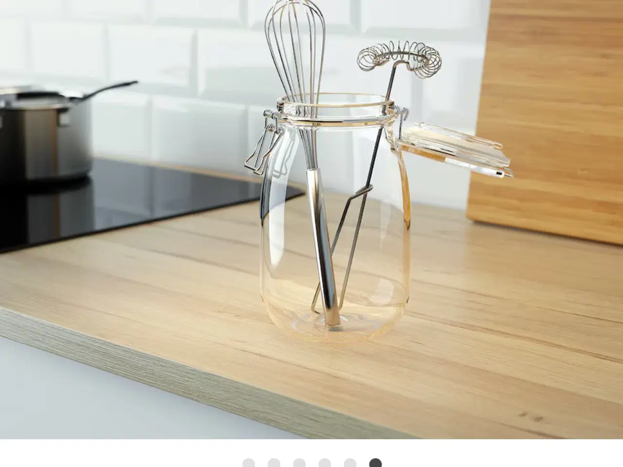 Billede 2 - Nye glaskrukker fra Ikea 