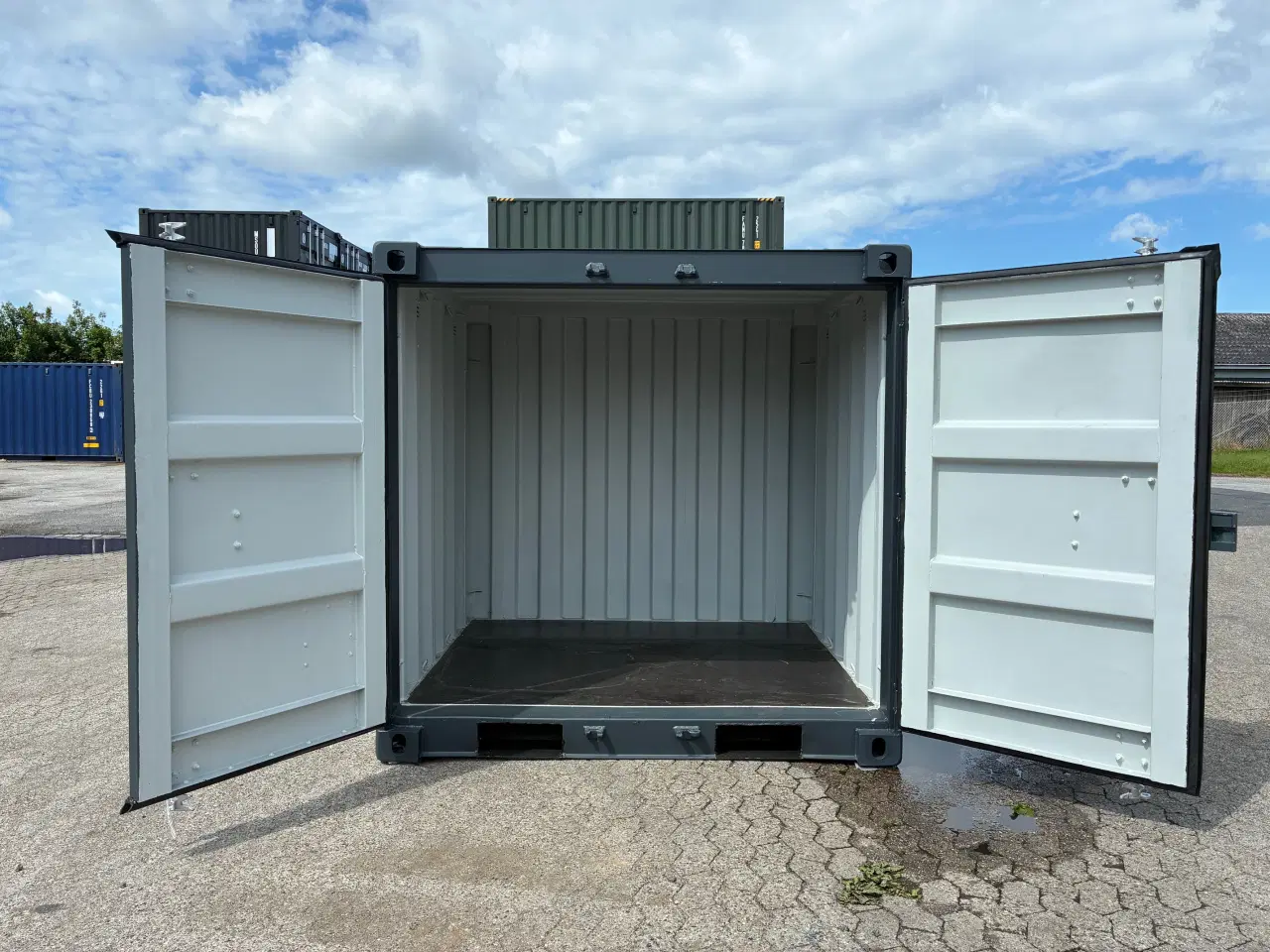 Billede 2 - Ny 6 fods Container - Koksgrå Ral: 7016