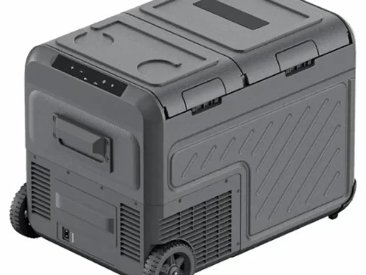 Billede 1 - BJ55S (55 Liter) - Kompressor Køleboks DOBBELT Rum samt indb. batteri 12V 230V