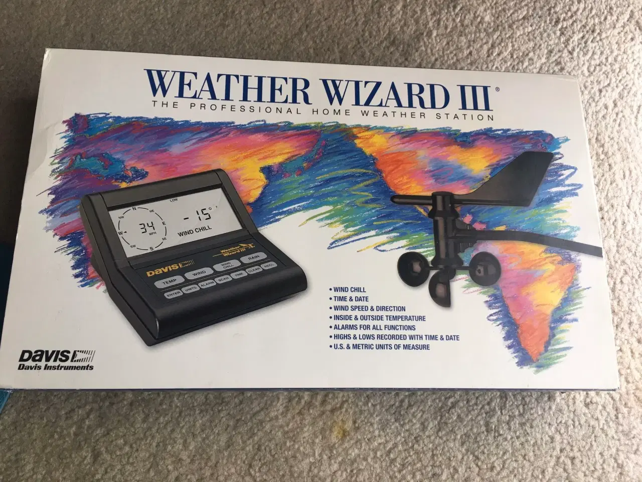 Billede 1 - Weather Wizard III Vejrstation