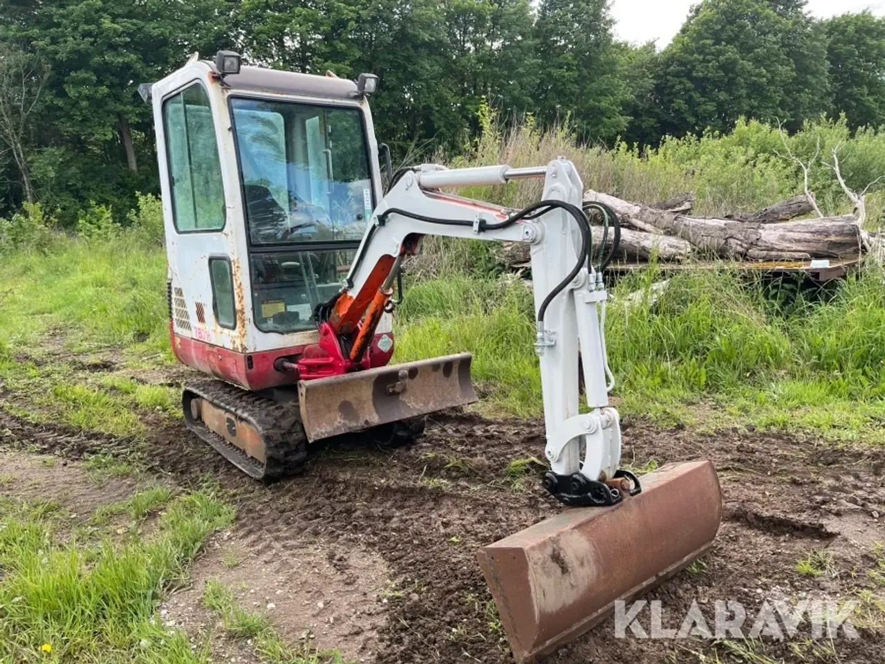 Billede 3 - Gravemaskine Takeuchi TB016