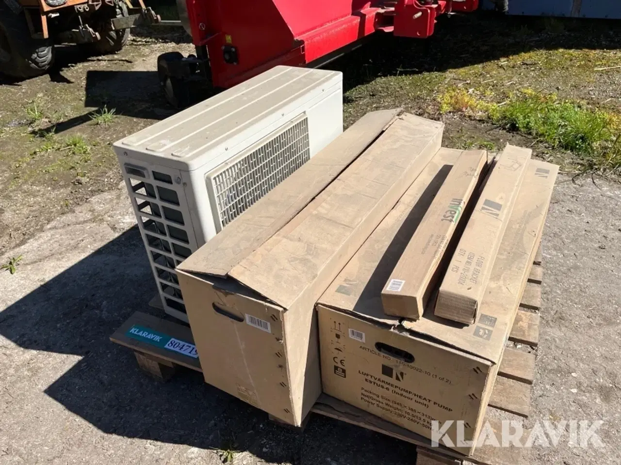 Billede 4 - Varmepumpe 2 inderdele og 1 yderdel