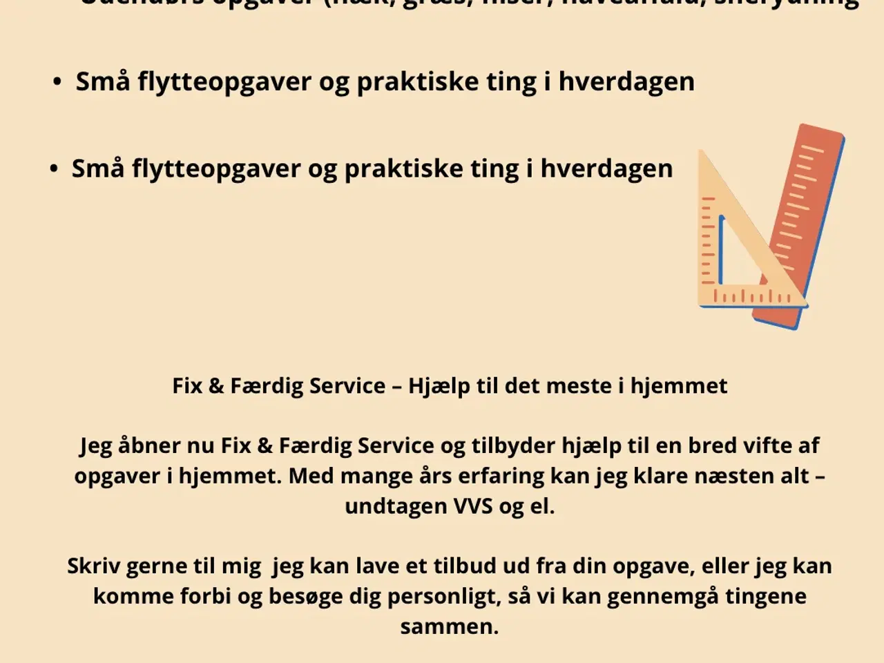 Billede 1 -  Hjælp i hjem & have