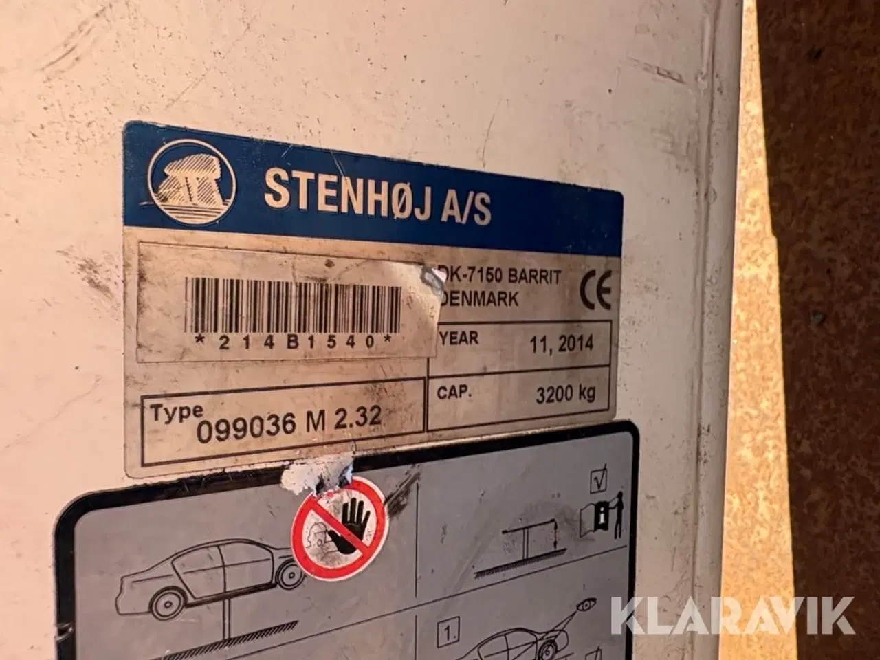 Billede 5 - Tosøjlelift Stenhøj 2. 32