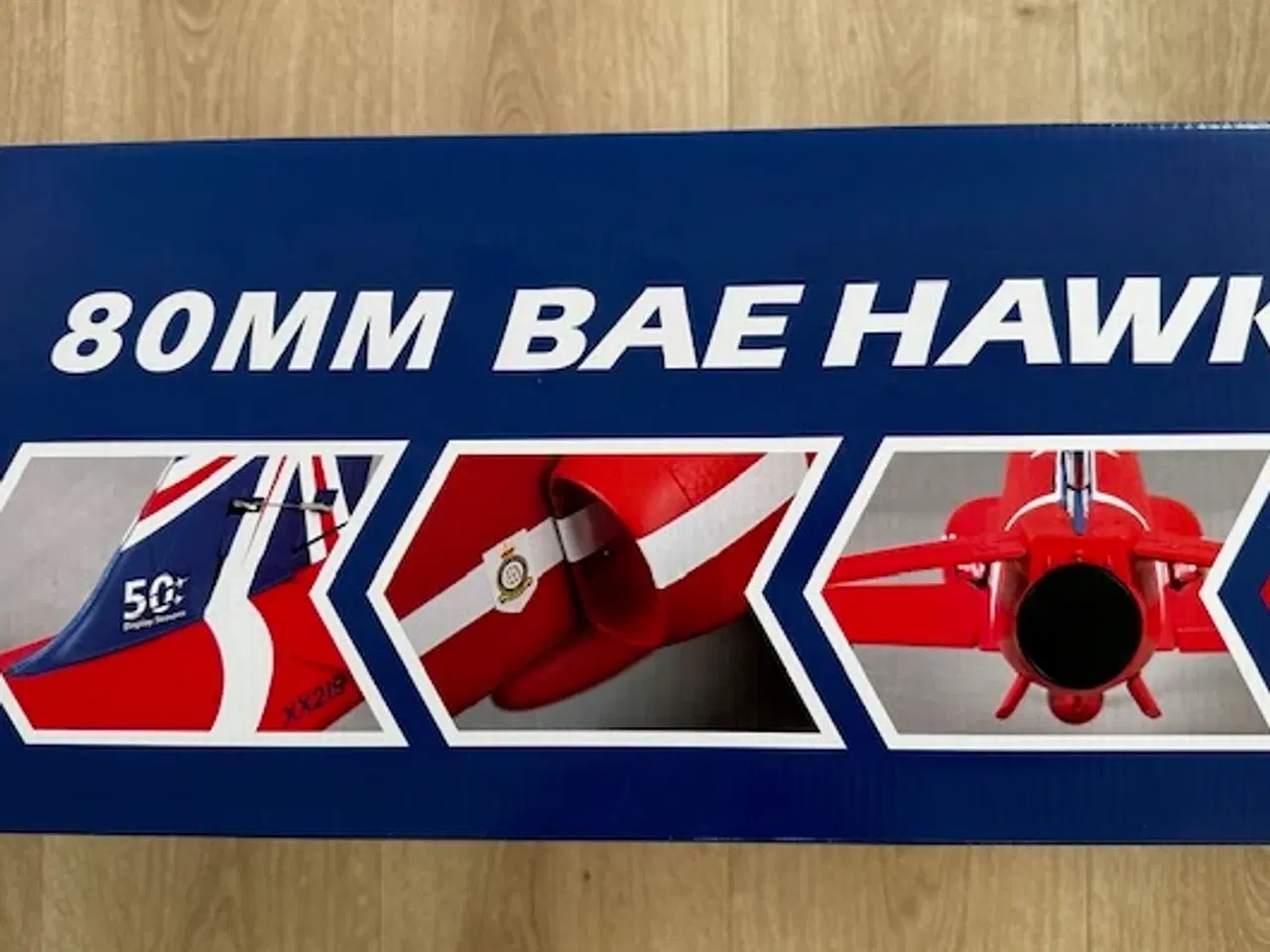 Billede 8 - FMS 80mm EDF BAE Hawk PNP fjernstyret fly