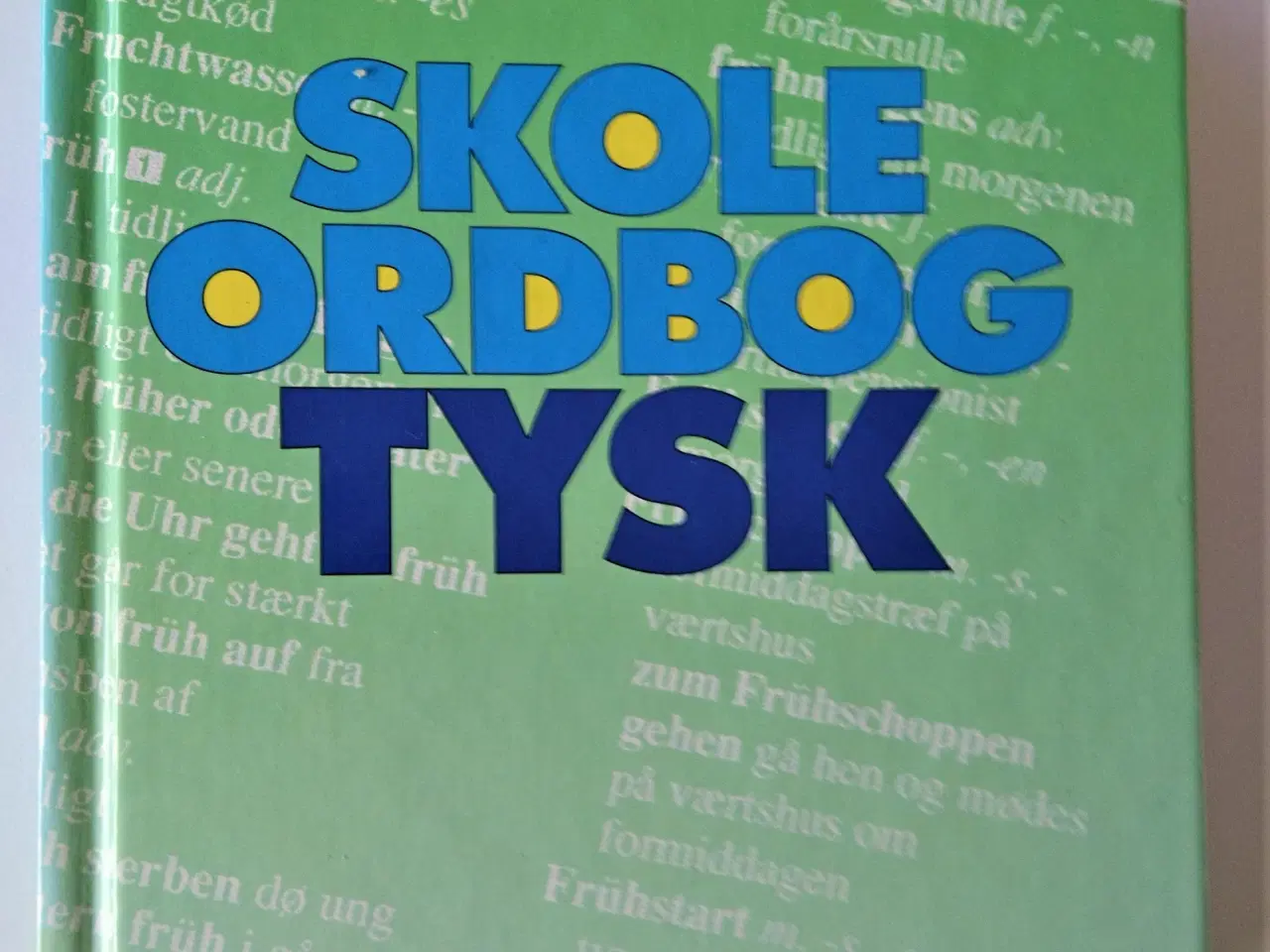 Billede 1 - Skoleordbog - tysk