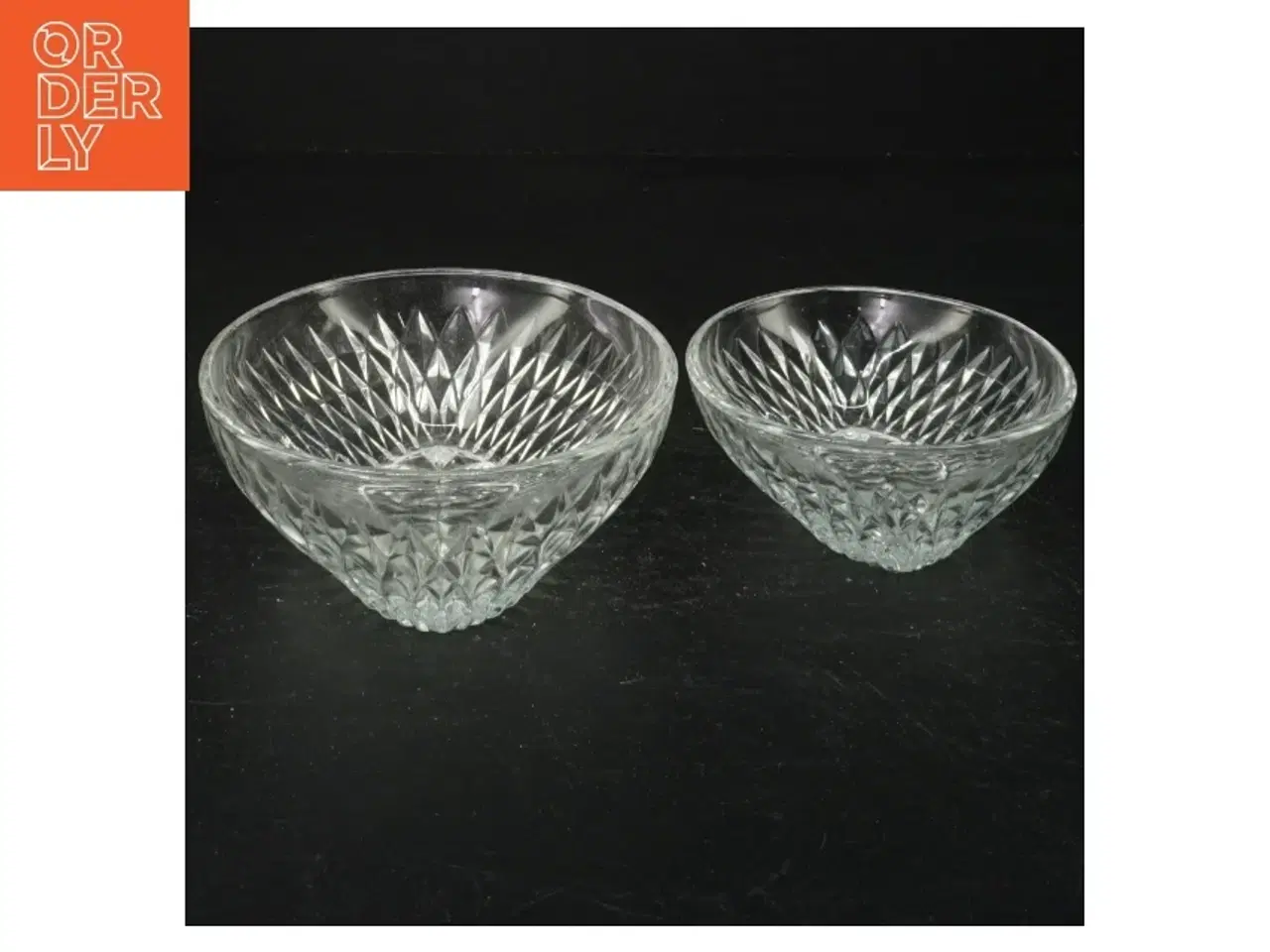 Billede 4 - Krystalglas skåle (str. 11 cm. og 9 x 14 cm)
