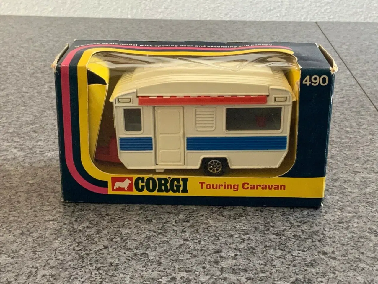 Billede 7 - Corgi Toys No. 490 Touring Caravan, scale 1:46
